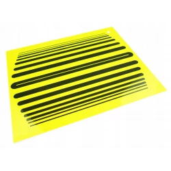 Tablica refleksyjna PDR 20x24cm - zółta