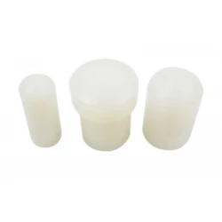 3 końcówki teflonowe o różnych kształtach