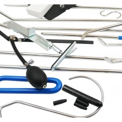 Zestaw lanc PDR do usuwania wyciągania wgnieceń 34 lance