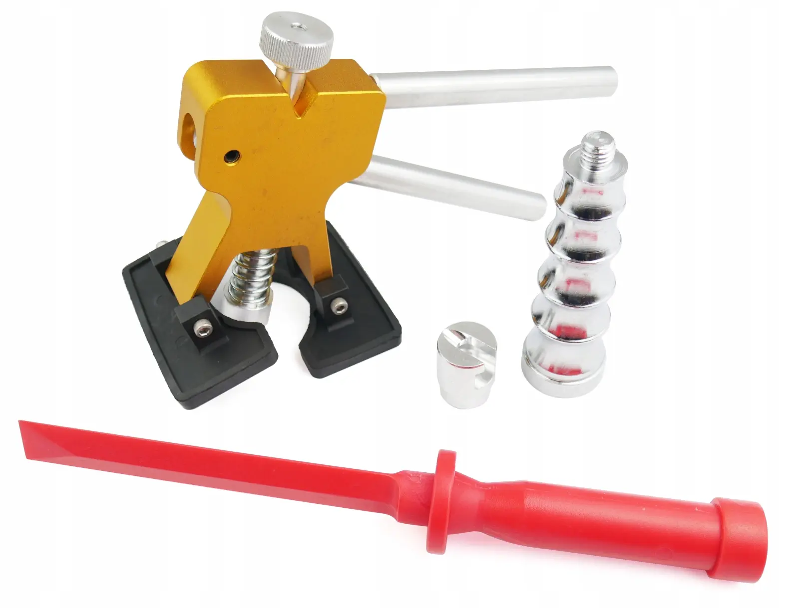 Zestaw PDR do naprawy karoserii + Pistolet 175W + Młotek PDR + Pobijak PDR 02