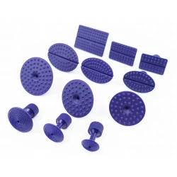 Grzybki / adaptery PDR do wyciągania wgnieceń do kleju na gorąco - 12szt