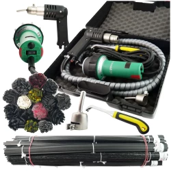 Spawarka do plastiku BOSITE S2 + spoiwa do motoryzacji 15x100g