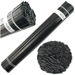 Spoiwo do spawania plastiku czarne ABSU ABS-U 1kg