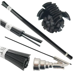 Spoiwo do spawania plastiku czarne PBT-U PBTU 100g