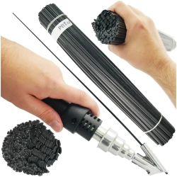 Spoiwo do spawania plastiku czarne PBTU PBT-U 1kgSpoiwo do spawania plastiku czarne PBTU PBT-U 1kg