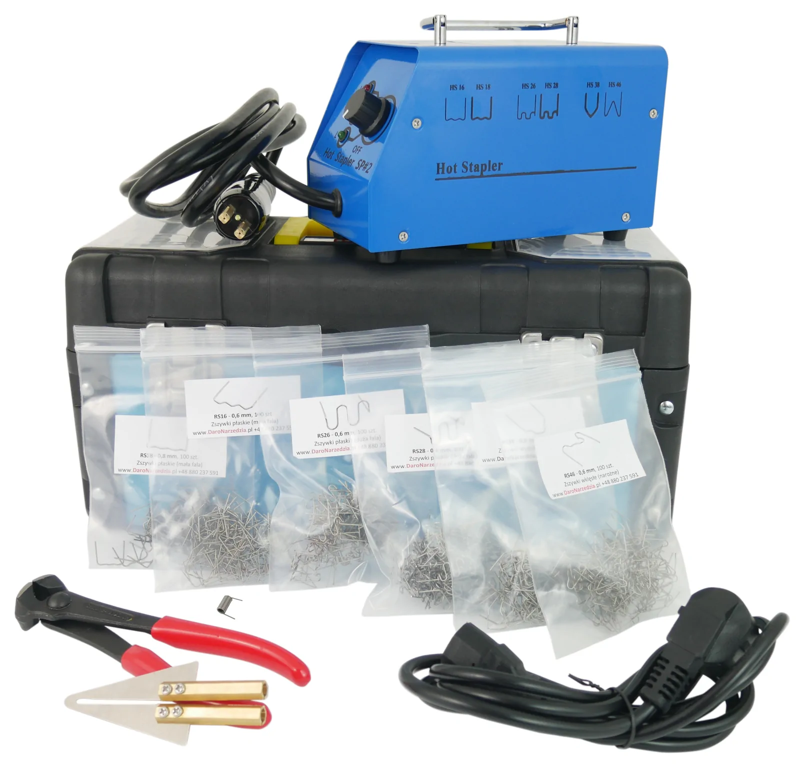 Zszywarka do plastiku SP2 Spawarka do tworzyw sztucznych 230V / 50W 09