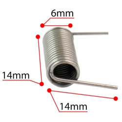 Zszywka spiralna do wyrównywania- wymiary