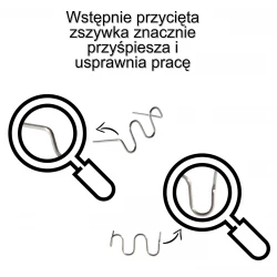 Zszywki RS26C PreCut - zszywki do plastiku
