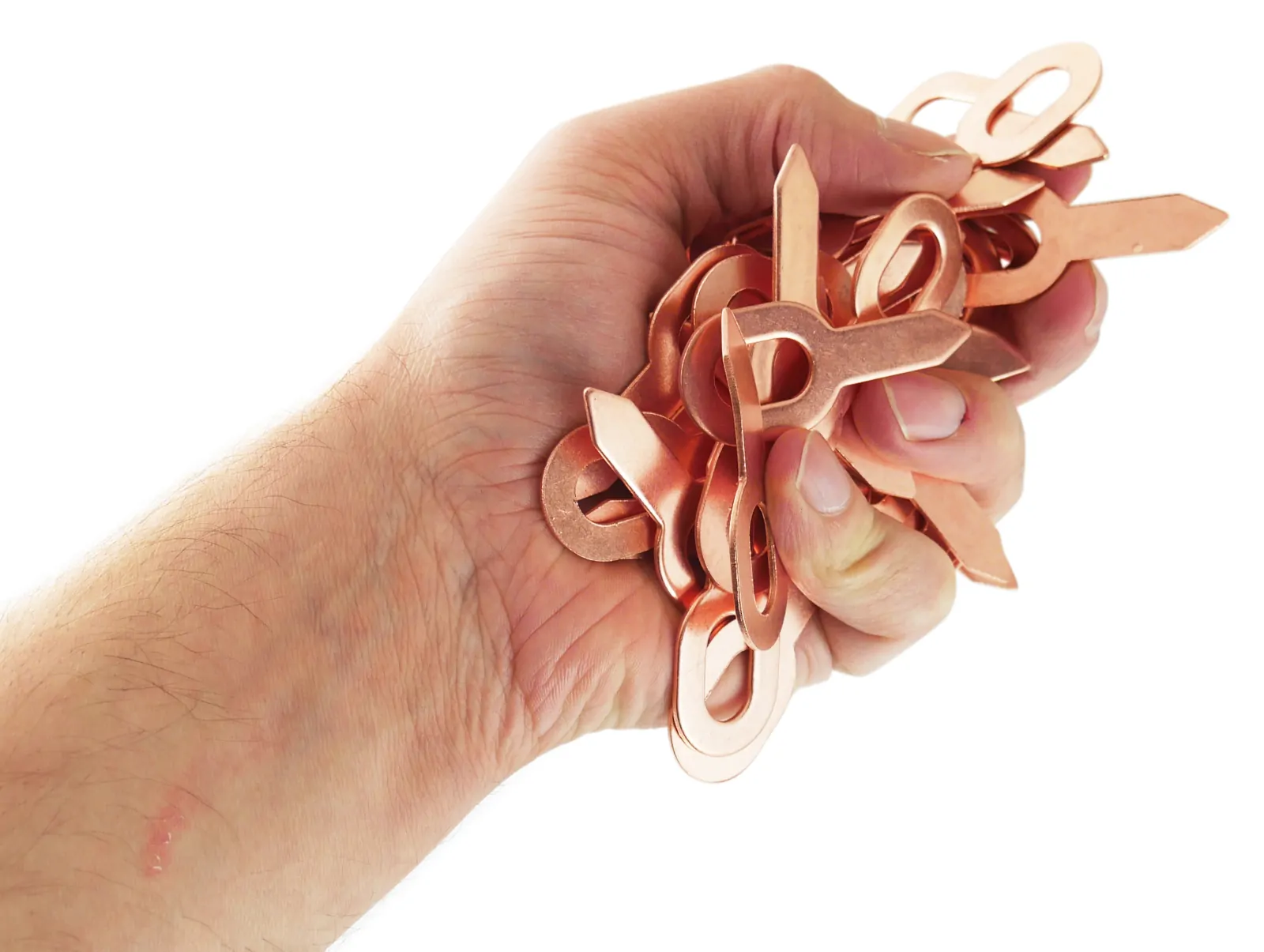 Bity proste do zgrzewarki spotter 100szt. 03