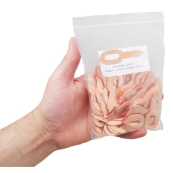 Bity proste miedziowane 1.5mm do zgrzewarki spotter 100szt.