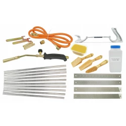 Kompletny zestaw do cynowania karoserii palnik [palnik, cyna, hebel, pasta, wosk, tarnik, szpachelki]