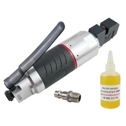 Pneumatyczna felcarka / dziurkarka / zaginarka prosta śr. 5mm + olej