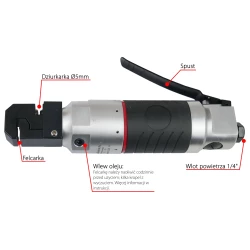 Pneumatyczna felcarka dziurkarka - dane techniczne