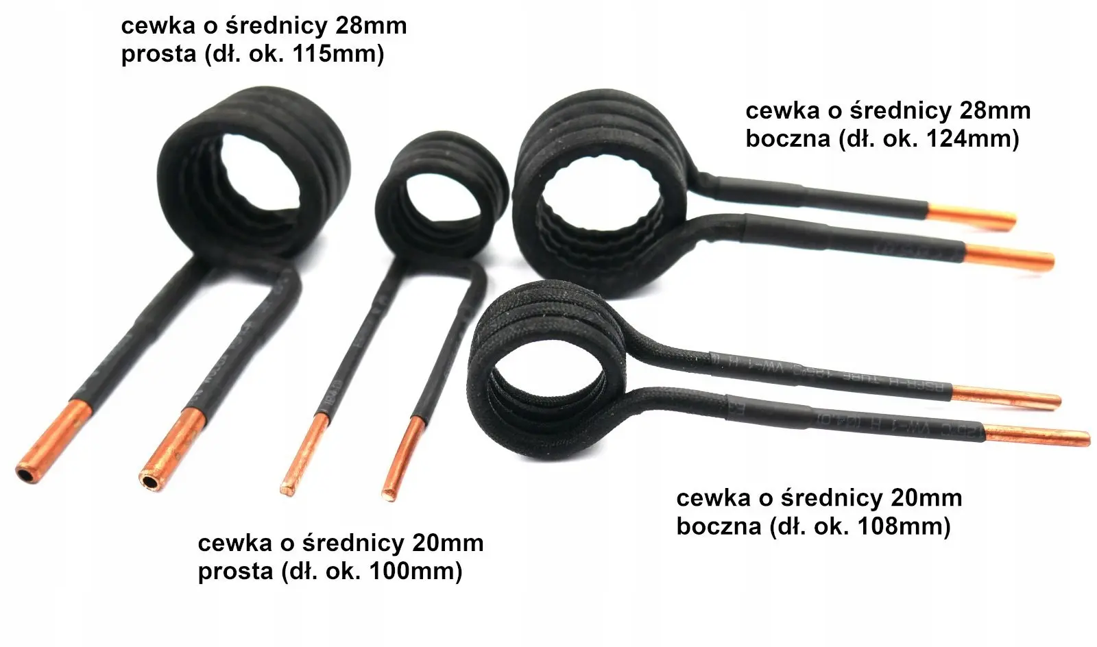 Cewka spiralna boczna śr. 28mm dł. 124mm 04