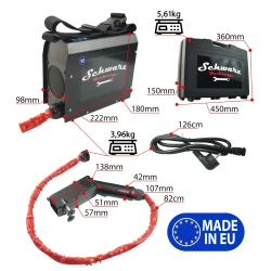 Podgrzewacz indukcyjny do śrub 3kVA 230V Schwarz Induktor 3000