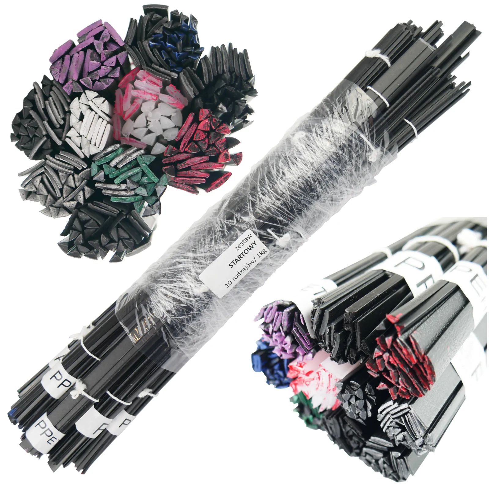 Spawarka do plastiku AT951 ze spoiwami 10x100g 05