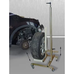 Multifunkcyjny wózek do ściągania drzwi i kół z regulacją wysokości A-14-25