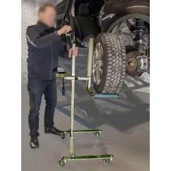 Narzędzie z regulacją wysokości do ściągania Drzwi Kół w samochodach busach