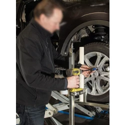 Multifunkcyjny wózek do ściągania drzwi i kół z regulacją wysokości A-14-25