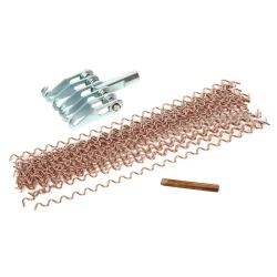 Szpon 6 hakowy 3mm + drut falisty 25szt + elektroda