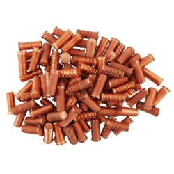 Nity miedziowane z gwintem M8x20mm 100szt. 802726 TELWIN