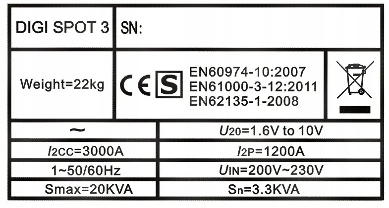 Zgrzewarka spotter DIGI SPOT 3 3000A/230V + akcesoria 05