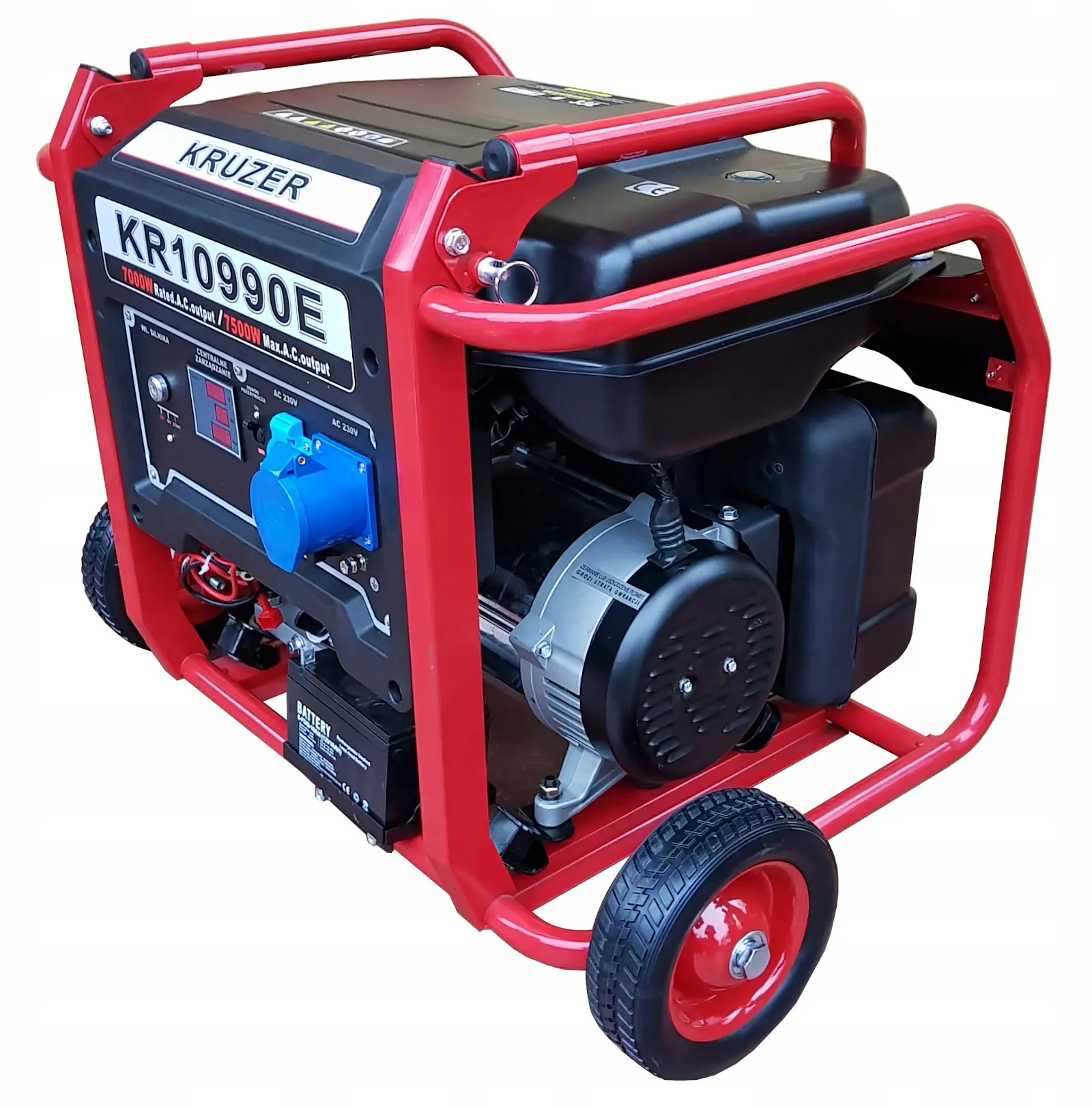 Agregat prądotwórczy Kruzer KR 10990E 7000W AVR 1F 08