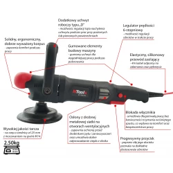 olerka samochodowa rotacyjna RP150E Pro NTools