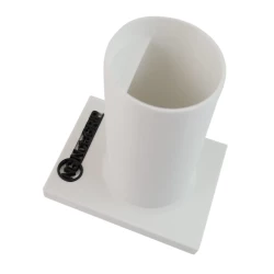 Magnetyczny uchwyt na taśmę lakierniczą maskującą - biały