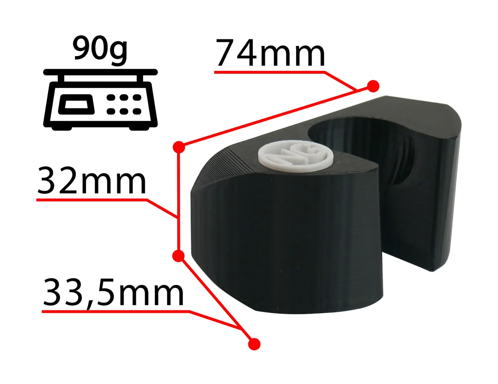Uchwyt magnetyczny na wąż lakierniczy NotaGRIP