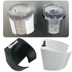 Uchwyty głęboki na kubki lakiernicze