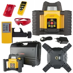 Laser rotacyjny Spin 310 CZERWONY IP54 + RC300 500m