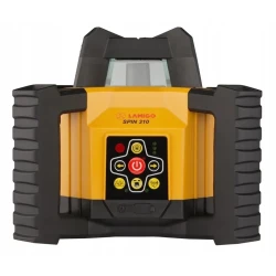 Spin 310 – laser rotacyjny z czerwoną wiązką i detektorem RC300 w walizce