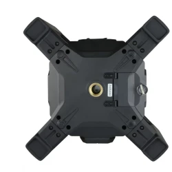 Czerwony laser rotacyjny IP54 z zestawem akcesoriów i pilotem