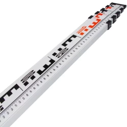 Profesjonalna łata teleskopowa LT5MW 5m z trzema podziałami i libellą