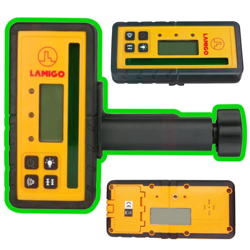 Odbiornik laserowy LAMIGO RC 600G do laserów rotacyjnych