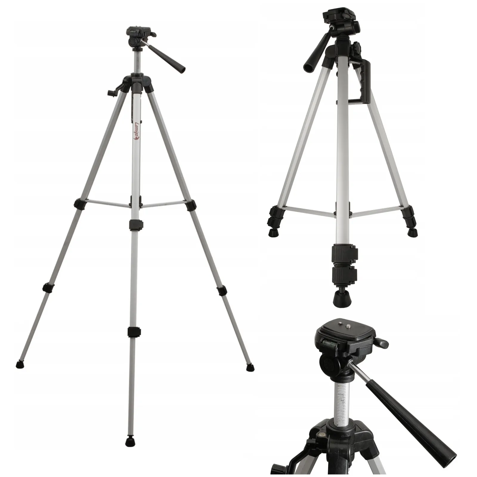 Statyw STL170M aluminiowy do laserów 170cm z głowicą 1/4