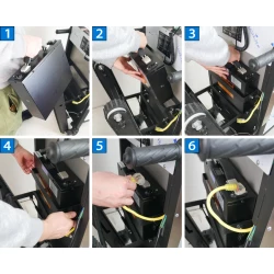 Schodołaz elektryczny towarowy gąsienicowy 250kg