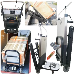 Schodołaz elektryczny towarowy gąsienicowy 250kg