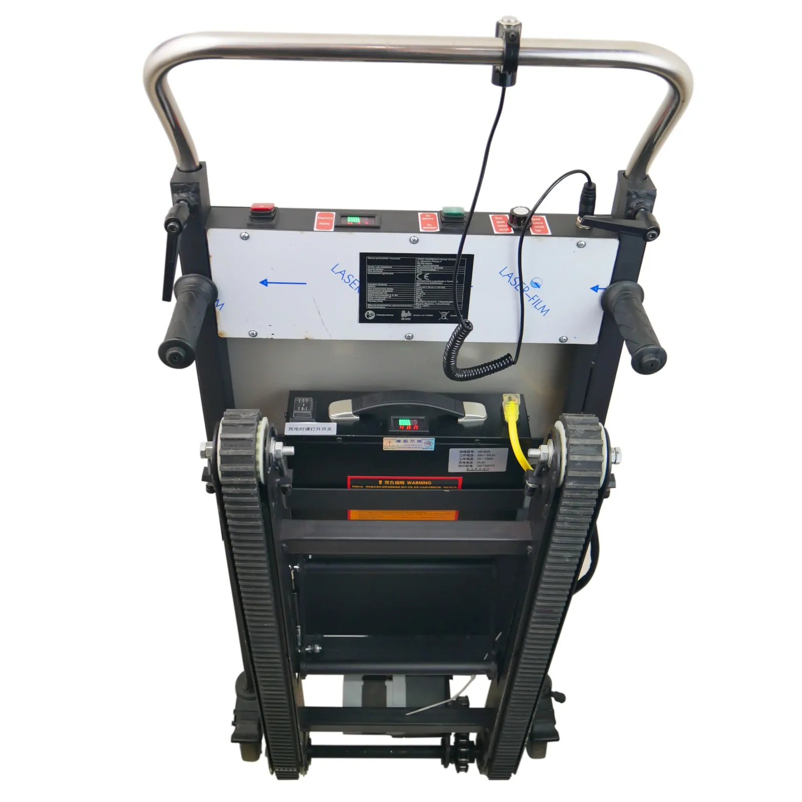 Schodołaz elektryczny towarowy gąsienicowy 250kg