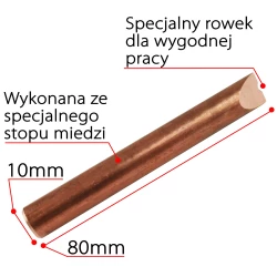 Elektroda do drutu falistego